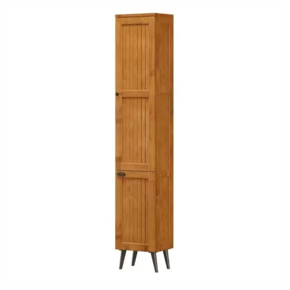 Paneleiro de Cozinha 40cm Madeira Pinus 2 Portas Versalles Mel